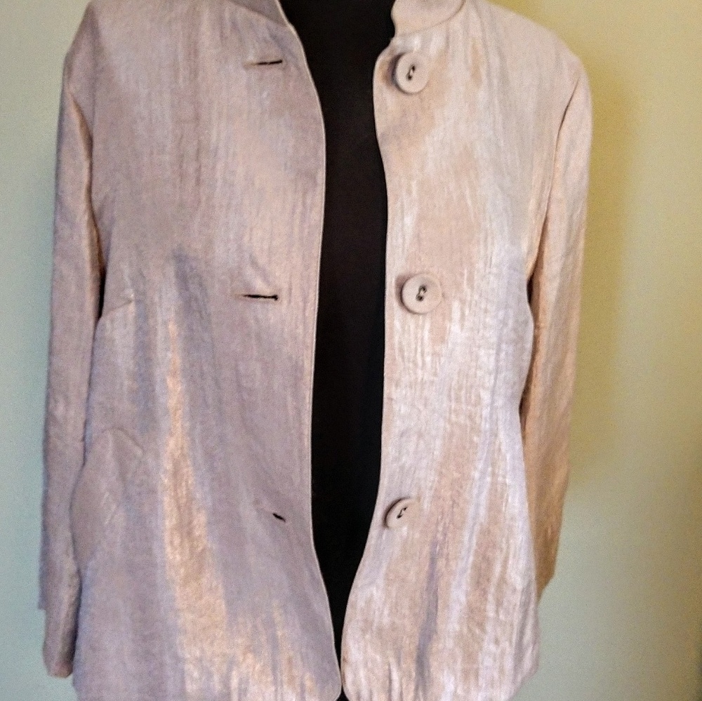 Ruby Rd. Metallic Jacket